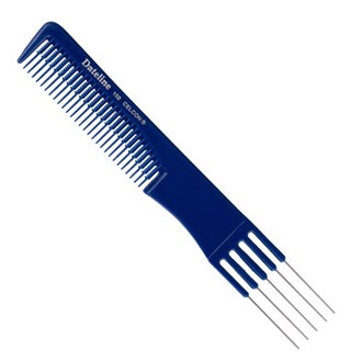 Dateline Professional Blue Celcon Metal Teasing Comb