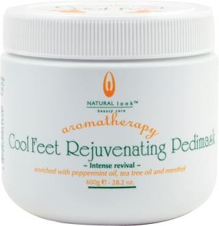 Natural Look Cool Feet Rejuvenating Pedi Mask - 600g