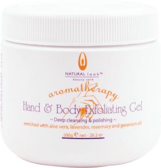 Natural Look Hand & Nail Hand & Body Exfoliating Gel - 500g