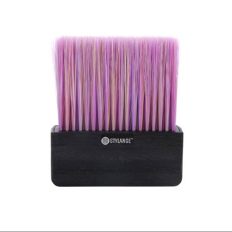 Ultra Barber Fibre Neck Dusting Brush - Rainbow 
