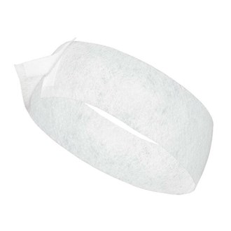 Bodyline Disposable Non-Woven Headbands with Velcro - 100pk