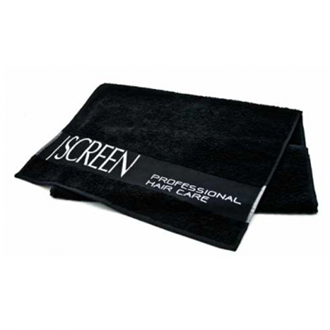 Screen Black Towel