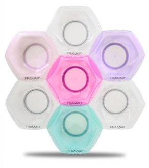 Framar Colour & Connect Bowls Rainbow - 7pk