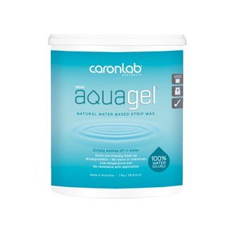 CaronLab Aquagel Water Soluble Strip Wax - 1.1kg