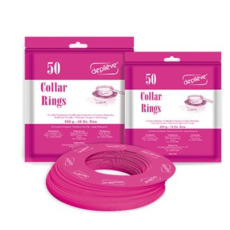 Depileve Wax Collar Rings - 50pk