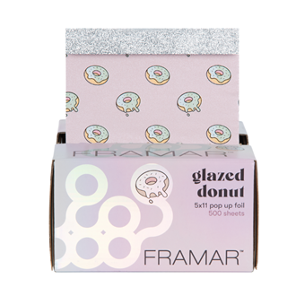 Framar Pop Ups Foil Glazed Donut 5x11 - 500 Sheets