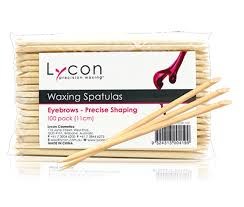 Lycon Eyebrow Waxing Spatulas 11cm 100pk