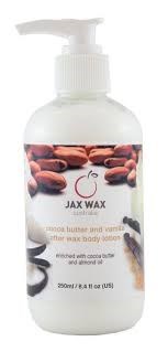 Jaxwax Cocoa Butter & Vanilla After Wax Lotion