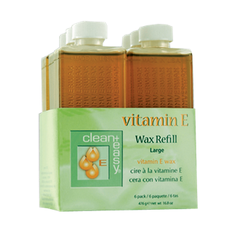*Clean & Easy Vitamin E Leg Refill - 6pk