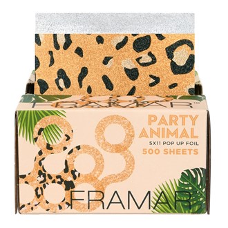 Framar Pop Ups Foil Party Animal 12.7cm x 27.94cm - 500 Sheets