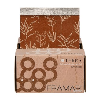 Framar Pop Ups Foil Neutrals Terra 12.7cm x 27.94cm - 500 Sheets