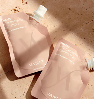 Vani-T Gloss Hair Growth Shampoo & Conditioner Duo - Travel