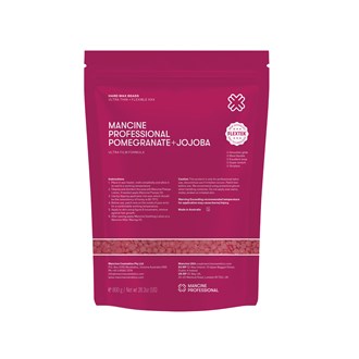 Mancine BEADS Ultra Film FLEXTEK Hot Wax Pomegranate & Jojoba